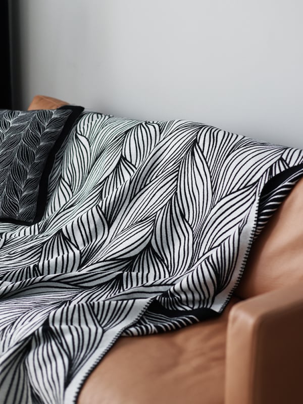 Tkani Jacquard pokrivač za krevet, posteljni runner, dnevni throw u nordijskom minimalističkom stilu, za sve sezone