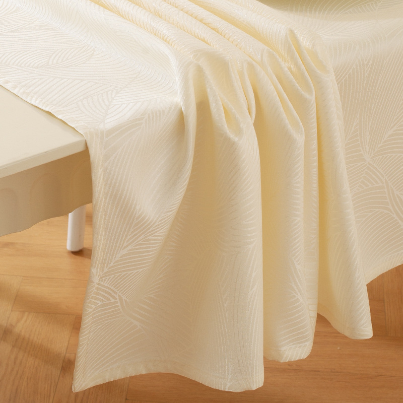 Față de masă, poliester, dreptunghiulară, stil nordic, model: solid, respirabil, anti-alunecare, durabil