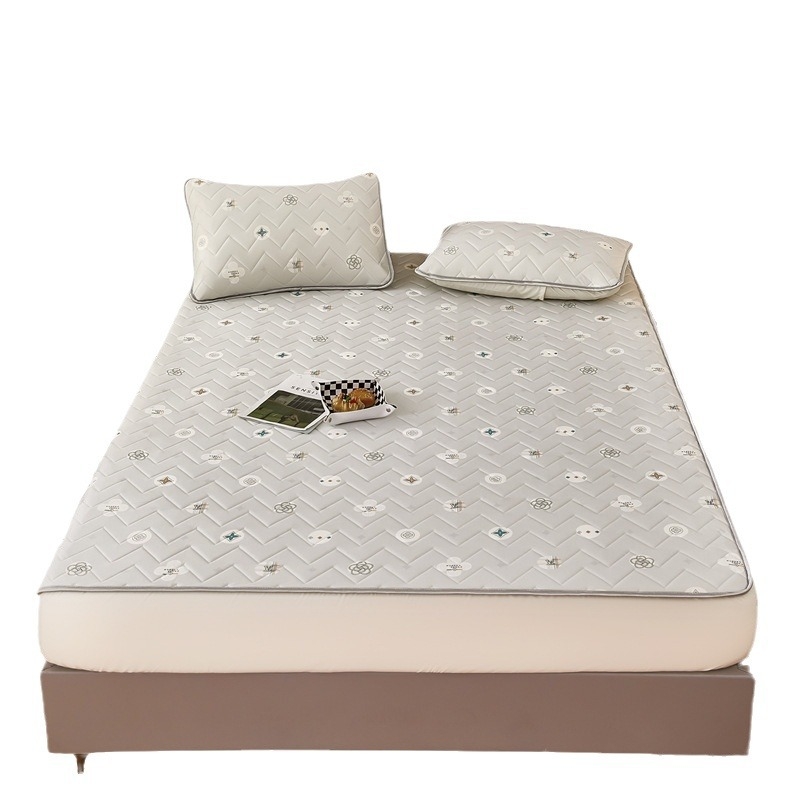 Lateksa Mat Ice Silk, Trīsdaļīgs komplekts, Mazgājams, Dabiskais latekss, Lateksa saturs 80–90%