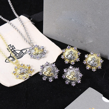 Colier din cupru cu micro-setare, lanț regulat, 12 g, lux ușor