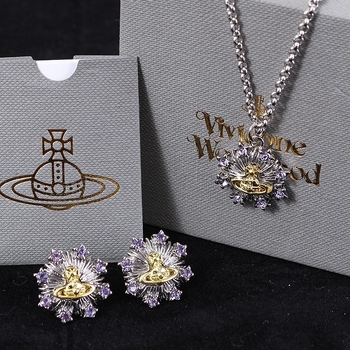 Colier din cupru cu micro-setare, lanț regulat, 12 g, lux ușor