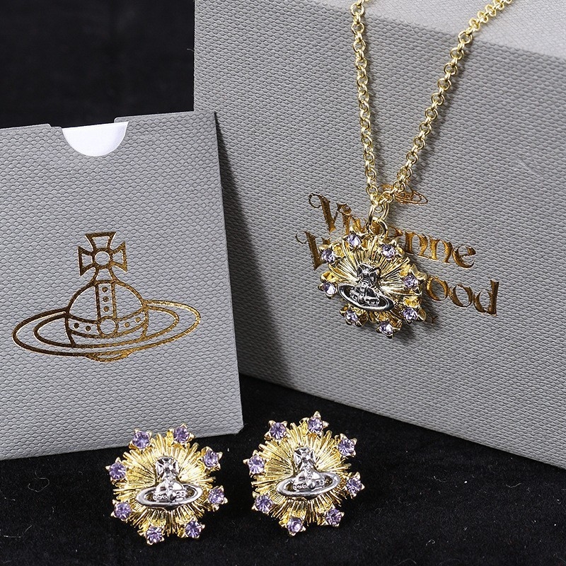 Colier din cupru cu micro-setare, lanț regulat, 12 g, lux ușor