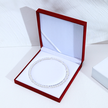 Cutie din plastic pentru colier, cutie de ambalare pentru bijuterii, ambalaj tip cutie pentru bijuterii