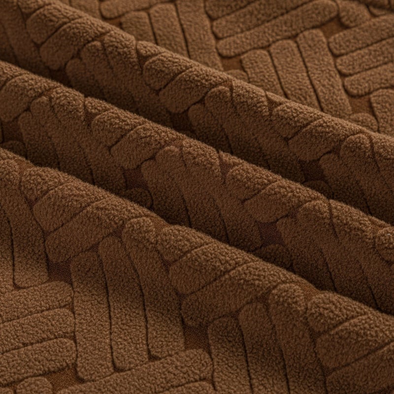 Husă pentru scaun cu model geometric – poliester, formă dreptunghiulară, stil modern minimalist, antiderapantă și durabilă, protecție împotriva prafului (poliester; formă dreptunghiulară; model geometric; antiderapantă; durabilă; protecție împotriva praful