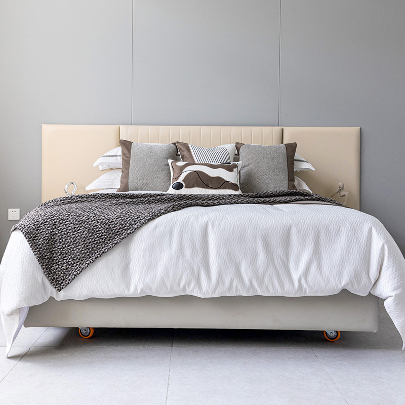 Спален комплект: мултичастов набор, модерен стил, еднотонен дизайн, полиестер-вълнен бленд, премиум качество, хотелски стил