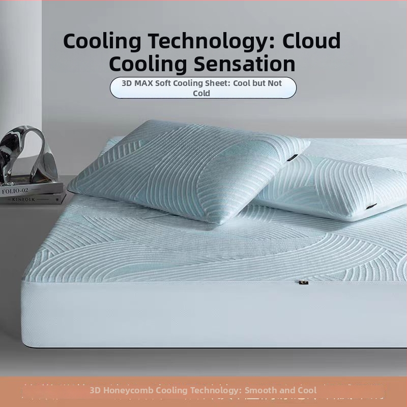 Set rohožík z viskózového vlákna ice silk, Jacquard väzba, skladací dizajn, ľahký luxusný štýl