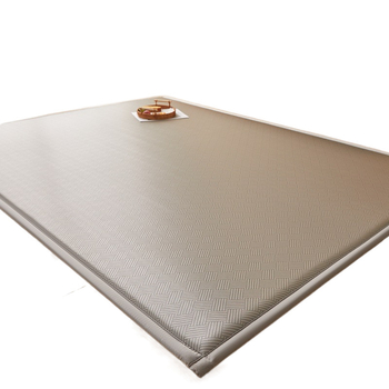 Ice Silk Cooling Mat cu broderie - brand Rice blue, material fibre chimice, stil Ins, pentru uz interior