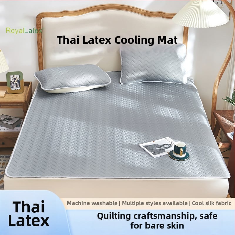 Λάτεξ ματ ύπνου — τρία τεμάχια, φυσικό λατέξ, περιεκτικότητα λατέξ 80–90%, πλένεται