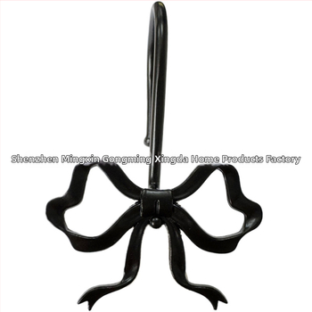 Aizkaru āķis ar lokveidīgu formu – dzelzs + cinka sakausējums, mūsdienīgs minimālisma stils, dekoratīvs dušas aizkara gredzens