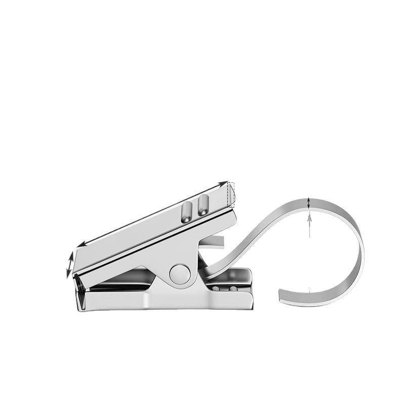 Klip za zavjesu od nehrđajućeg čelika CLJZ – nosivost, čvrsta izrada, moderan minimalistički dizajn