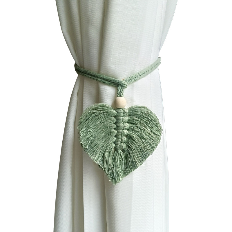 Yuteng YT060 Pamukaste vezice za zavjese, ručno pletene, nordijski stil, prilagodljive