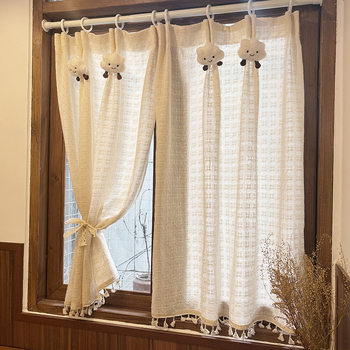 Γαλλική βελούδινη κουρτίνα παραθύρου, διαπερατή από το φως, στυλ Γαλλικό
