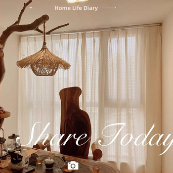 Prantsuse sametkardin aknale, valgusläbilaskev, Prantsuse stiilis