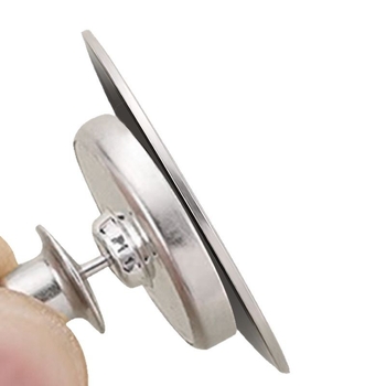 Μαγνητική αγκράφα για κουρτίνα ντους – Κράμα, Μοντέρνος και Μινιμαλιστικός, Αντιδιαρροή Νερού, Αντιδιαρροή Φωτός, Στήριξη στον τοίχο