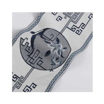 Hongxin Textile Jacquard rub za zavjese, jastuke i kauč – motiv Water Flower, kineski stil, dodatak za kućne tekstile