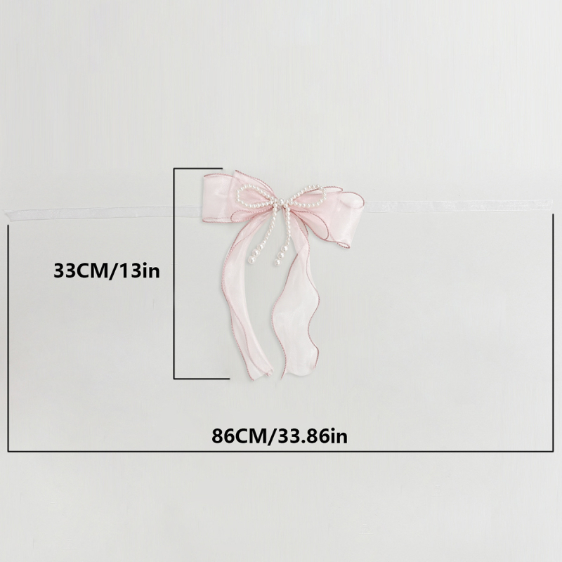 Ιμάντας κουρτίνας με φιόγκο, ύφασμα, μοντέρνος μίνιμαλιστικός σχεδιασμός, μη προσαρμόσιμος