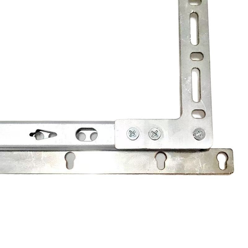 Jiahongda Карнизна релса за балкон - електрически прибиращ се прав релс, неръждаема стомана, модерен минимализъм