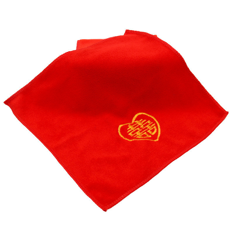 Kvadratna krpa od mikrovlakana - jednostavno tkanje, 150d, za svadbene darove