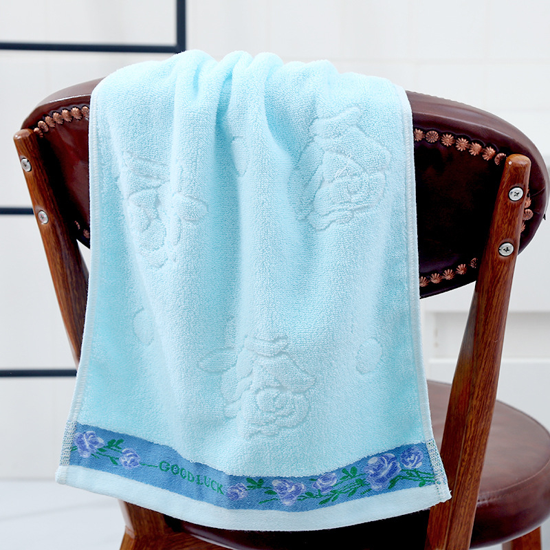 Sanhao pamučni 32-slojni Jacquard ručnik za lice, 100–120 g