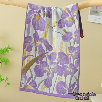 Gāzu vannas dvielis, 100% kokvilna, 300 g, Jacquard tehnoloģija, kodola šķiedra, logotipa druka pieejama, pielāgojams