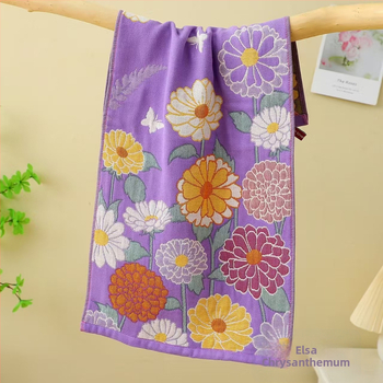 Gāzu vannas dvielis, 100% kokvilna, 300 g, Jacquard tehnoloģija, kodola šķiedra, logotipa druka pieejama, pielāgojams