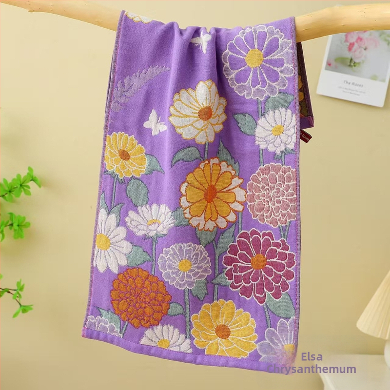 Gāzu vannas dvielis, 100% kokvilna, 300 g, Jacquard tehnoloģija, kodola šķiedra, logotipa druka pieejama, pielāgojams