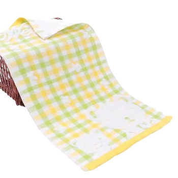 Gazasti dječji ručnik – čista pamuka, jacquard 32 niti, mekan i upijajući, ispod 50 g, Yutong