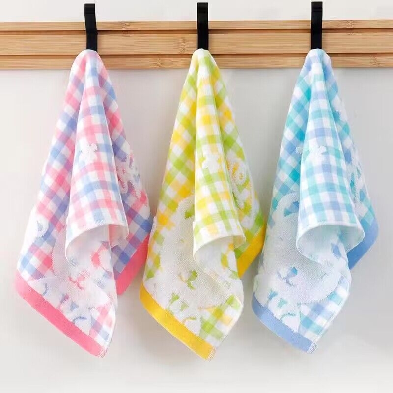Gazasti dječji ručnik – čista pamuka, jacquard 32 niti, mekan i upijajući, ispod 50 g, Yutong