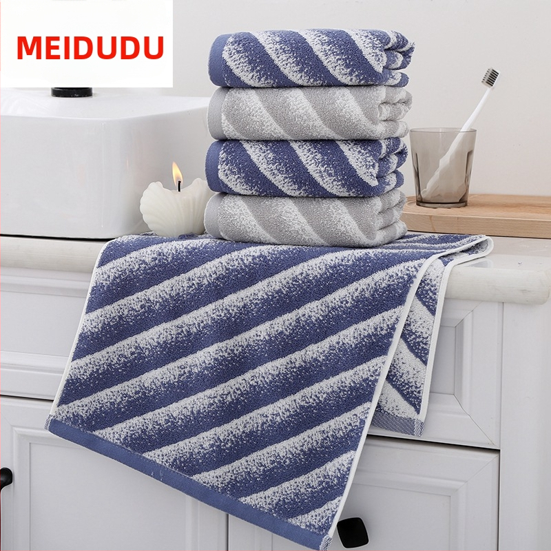 Meidudu Bavlnená utierka na tvár, Jacquard tkanina, 32 vlákien, 100–120 g