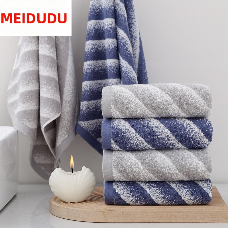Meidudu Bavlnená utierka na tvár, Jacquard tkanina, 32 vlákien, 100–120 g