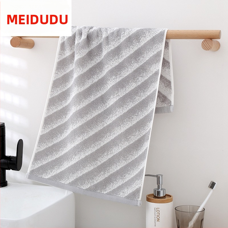 Meidudu Bavlnená utierka na tvár, Jacquard tkanina, 32 vlákien, 100–120 g