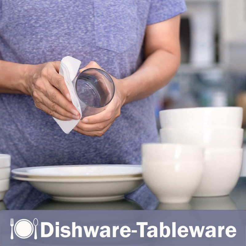 Klingnette Egyszer használatos konyhai törlőkendők, nem szövött anyag, egyszínű mintázat, olaj- és vízfelszívó, többfunkciós tisztítás