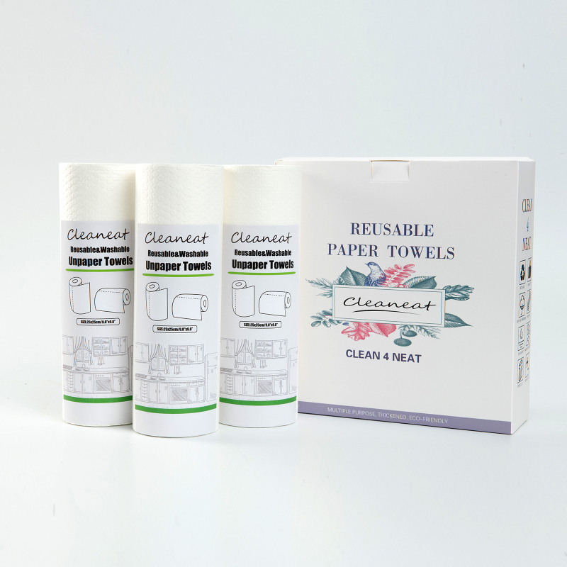 Klingnette Egyszer használatos konyhai törlőkendők, nem szövött anyag, egyszínű mintázat, olaj- és vízfelszívó, többfunkciós tisztítás