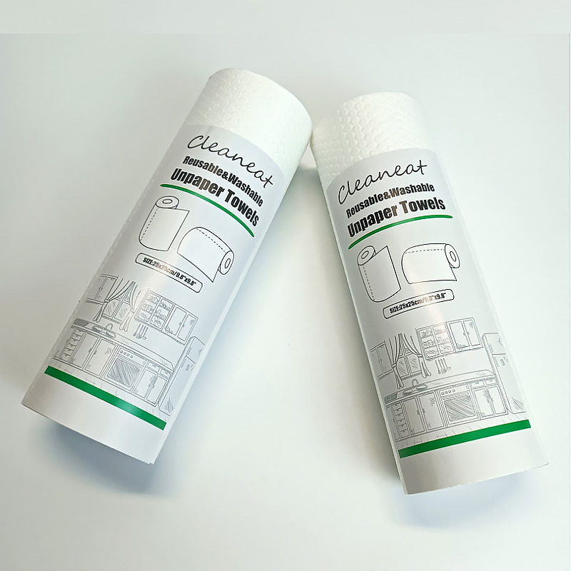 Klingnette Egyszer használatos konyhai törlőkendők, nem szövött anyag, egyszínű mintázat, olaj- és vízfelszívó, többfunkciós tisztítás