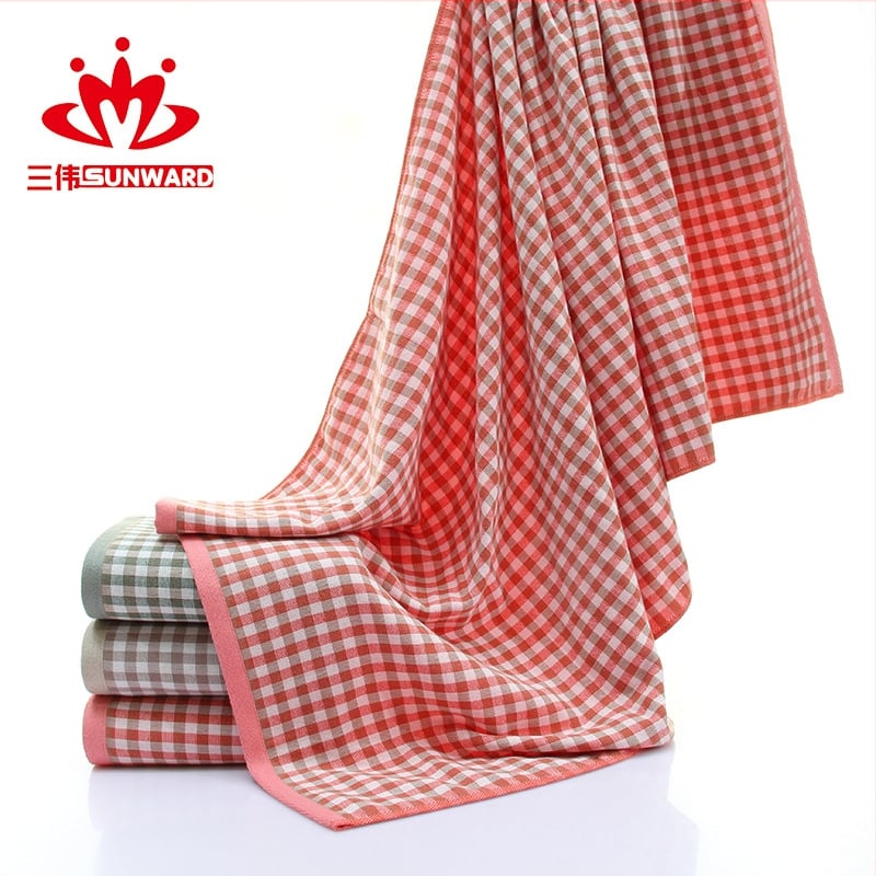 Kokvilnas vannas dvielis, 32 pavedieni, adīta šķiedra, vienkārša aušana, malējums, personalizēts logotips