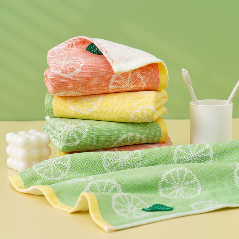 Tvárová utierka z gázy, mäkká a absorpčná, hmotnosť 50–80 g, možnosť prispôsobeného spracovania, značka Baise Qianyi
