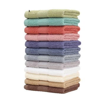 Σετ τεσσάρων πετσέτων δώρου από 100% βαμβάκι, 700 g, χτενισμένη κλωστή, Jacquard ύφανση, σε κουτί δώρου