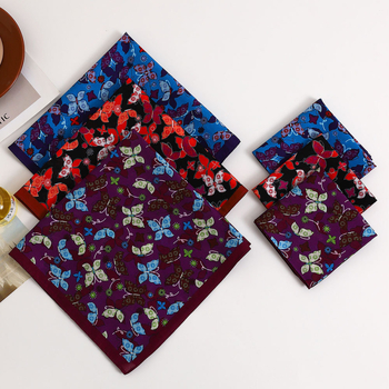 Zelue Μαντήλι από 100% βαμβάκι με εκτύπωση - 16 g, απαλό και απορροφητικό