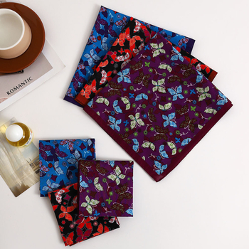 Zelue Μαντήλι από 100% βαμβάκι με εκτύπωση - 16 g, απαλό και απορροφητικό