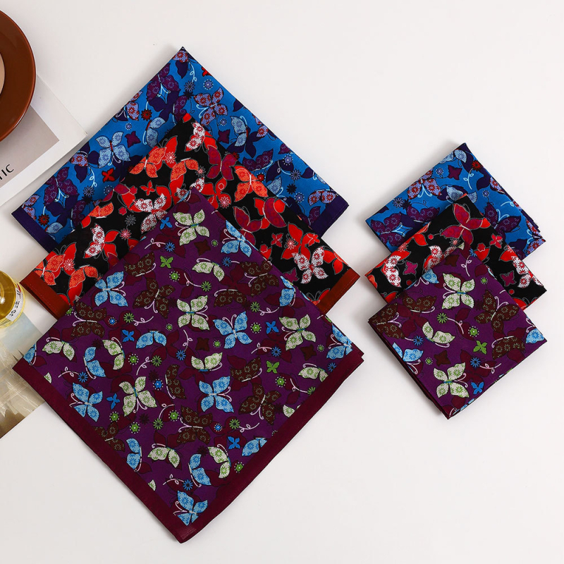 Zelue Μαντήλι από 100% βαμβάκι με εκτύπωση - 16 g, απαλό και απορροφητικό