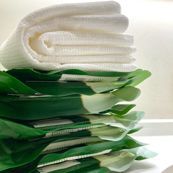 Wood grape ühekordne vannitoarätik, kuiva ja märja kahekordse kasutusega, vaakumsurumine, reisile eraldi pakk, 100% taastatud tsellulooskiud