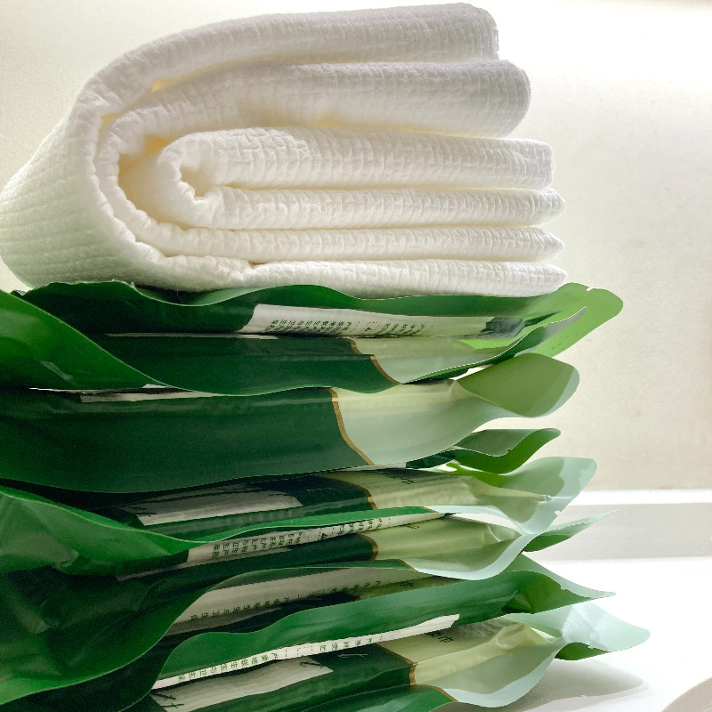 Wood grape ühekordne vannitoarätik, kuiva ja märja kahekordse kasutusega, vaakumsurumine, reisile eraldi pakk, 100% taastatud tsellulooskiud