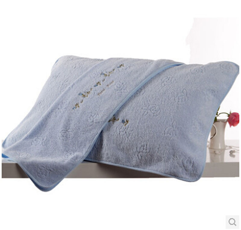 Gold ručnik za jastučnicu s jacquard uzorkom ruže, gust i mekan, 100–120 g, 100% pamuk