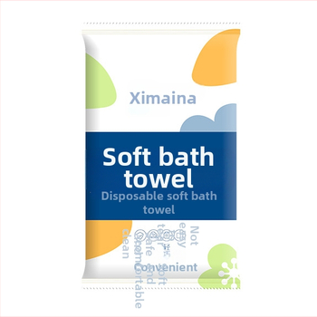 Ühekordselt kasutatav vannirätik, eraldi pakendatud, 100% viskoosi kiud, taimekiud, töötluse kohandamine, vee imendumine 0–5 s, sobib hotellidele ja hostelitele