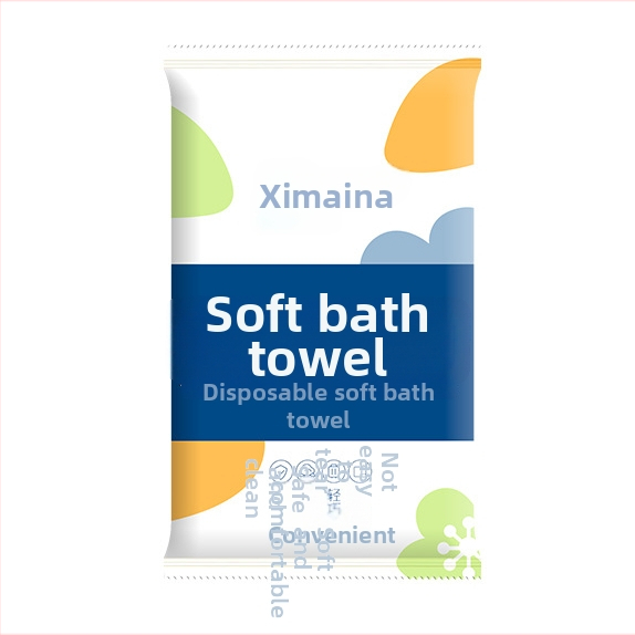 Ühekordselt kasutatav vannirätik, eraldi pakendatud, 100% viskoosi kiud, taimekiud, töötluse kohandamine, vee imendumine 0–5 s, sobib hotellidele ja hostelitele