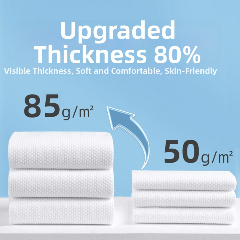 Ühekordselt kasutatav vannirätik, eraldi pakendatud, 100% viskoosi kiud, taimekiud, töötluse kohandamine, vee imendumine 0–5 s, sobib hotellidele ja hostelitele