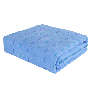 Ljetna pamucna ručnik-deka, 100% pamuk, 1000 g, reaktivno bojanje i jacquard tkanina, moderni minimalistički stil