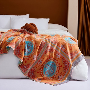 Kokvilnas džakarda dvieli sega – ziedu raksts, 1000–1499 g, Visu sezonu, Daudzfunkcionāls