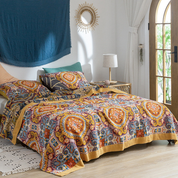 Medvilnės rankšluosčio pledas, 2000–2999 g, pavasaris ir ruduo, šiuolaikinis minimalistinis stilius