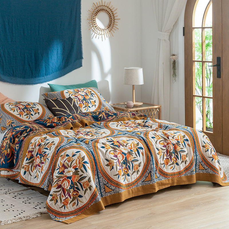 Medvilnės rankšluosčio pledas, 2000–2999 g, pavasaris ir ruduo, šiuolaikinis minimalistinis stilius